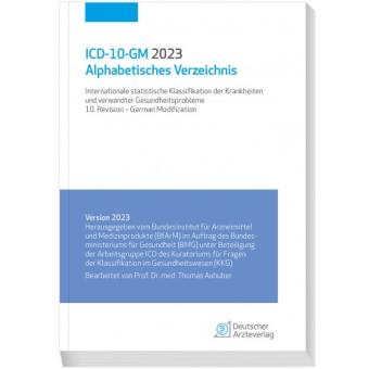 ICD-10-GM 2023 Alphabetisches Verzeichnis 